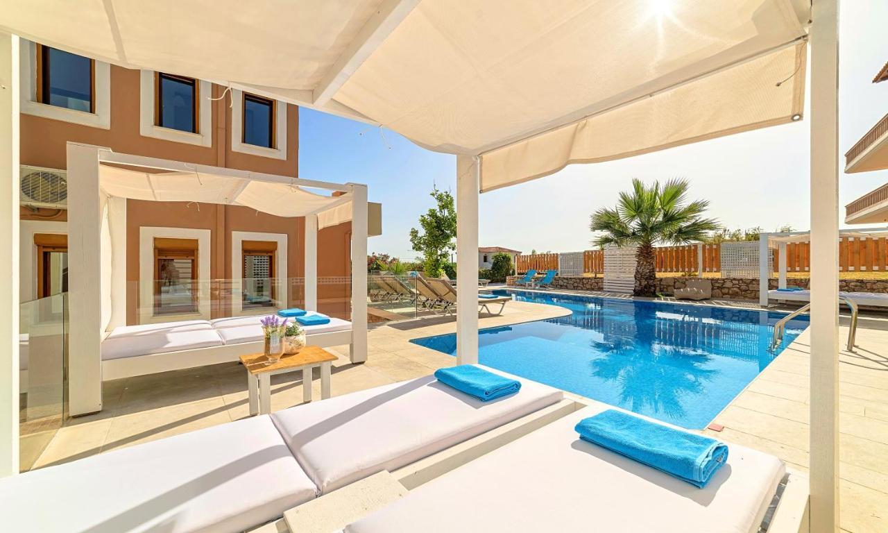 Island Villa Heated Pool Georgioupoli Luaran gambar