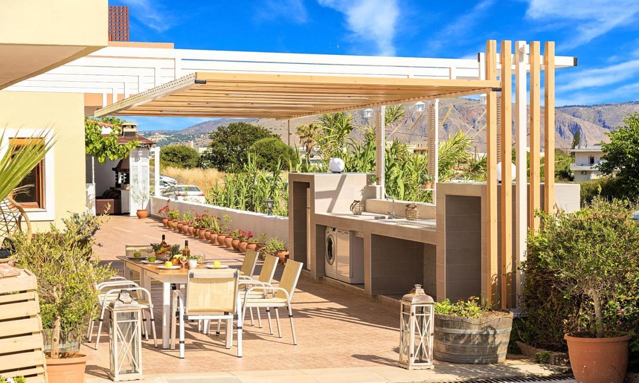 Island Villa Heated Pool Georgioupoli Luaran gambar